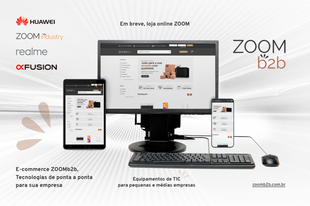 ZOOMb2b oferece equipamentos de TI para empresas e revendas